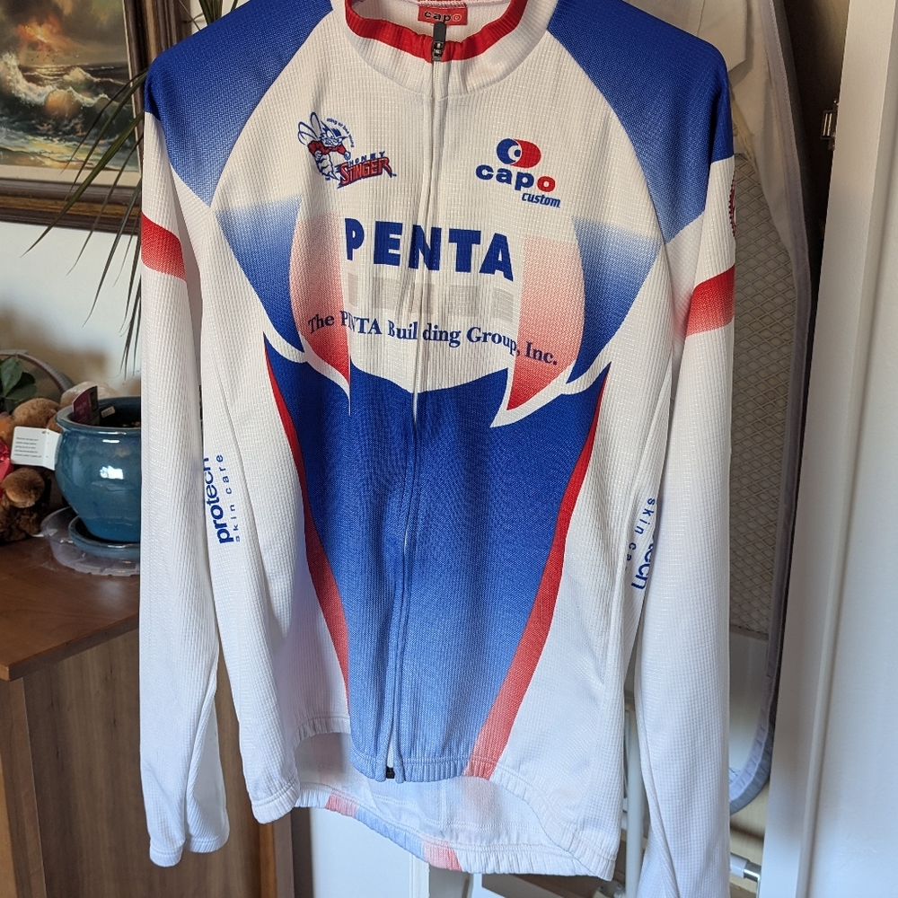 CAPO Women's Size XXL Penta Sponsored Cycling Jersey